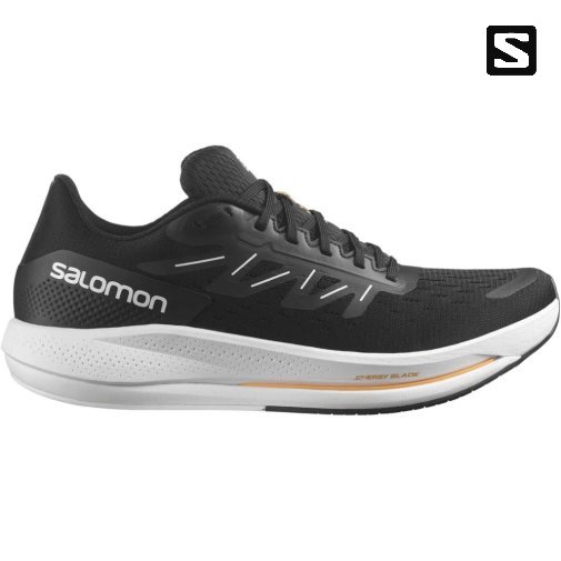 Black Salomon Spectur Men's Running Shoes | IE ZW8947